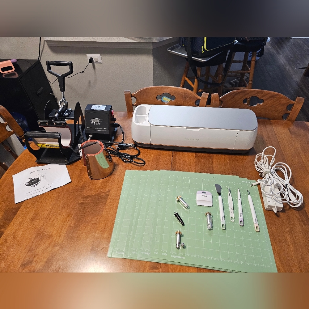 Cricut, cricut tools and mig press